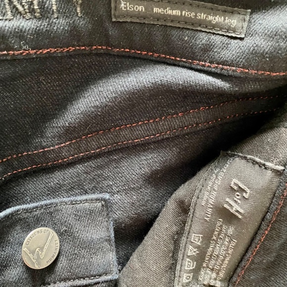 Citizens of Humanity Elson black jeans - Picture 7 of 7